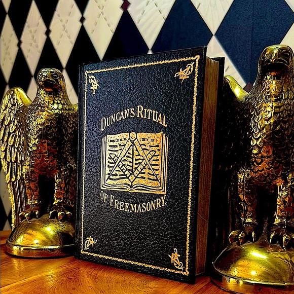 Freemasonry Book Duncan’s Ritual of Freemasonry| Vintage Hardcover| Rare - Picture 1 of 10